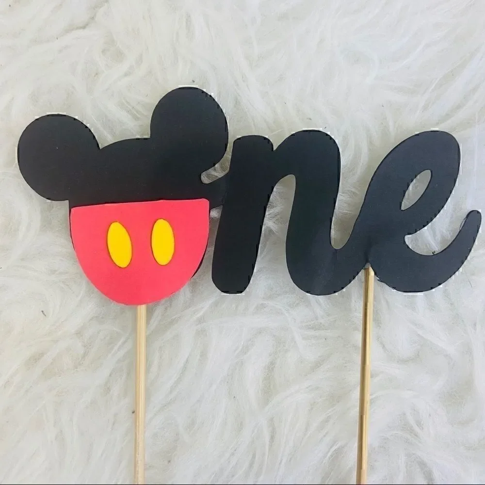 Mickey one cake topper first birthday party
